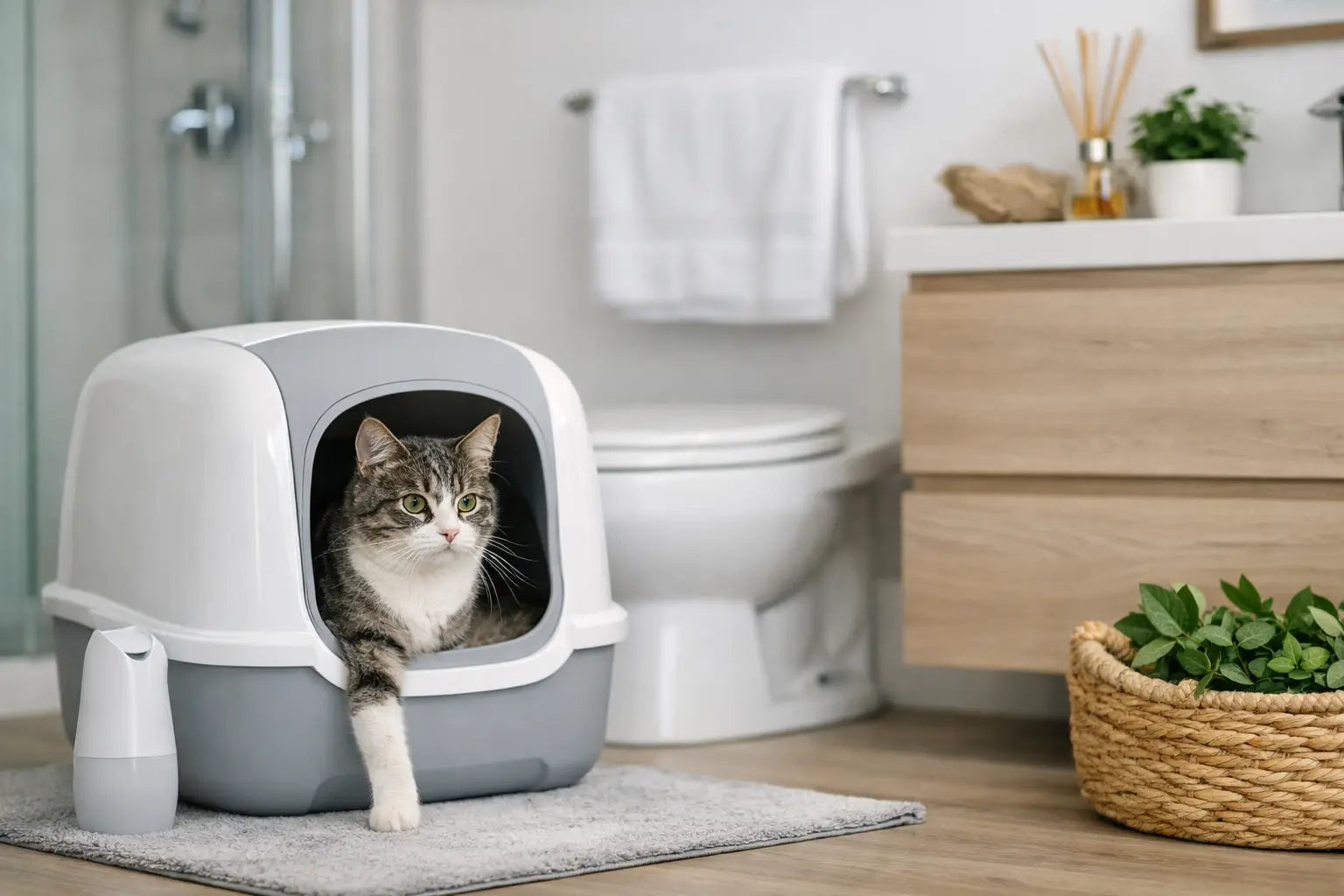 Cat Odor Free Bathroom Solution That Works
