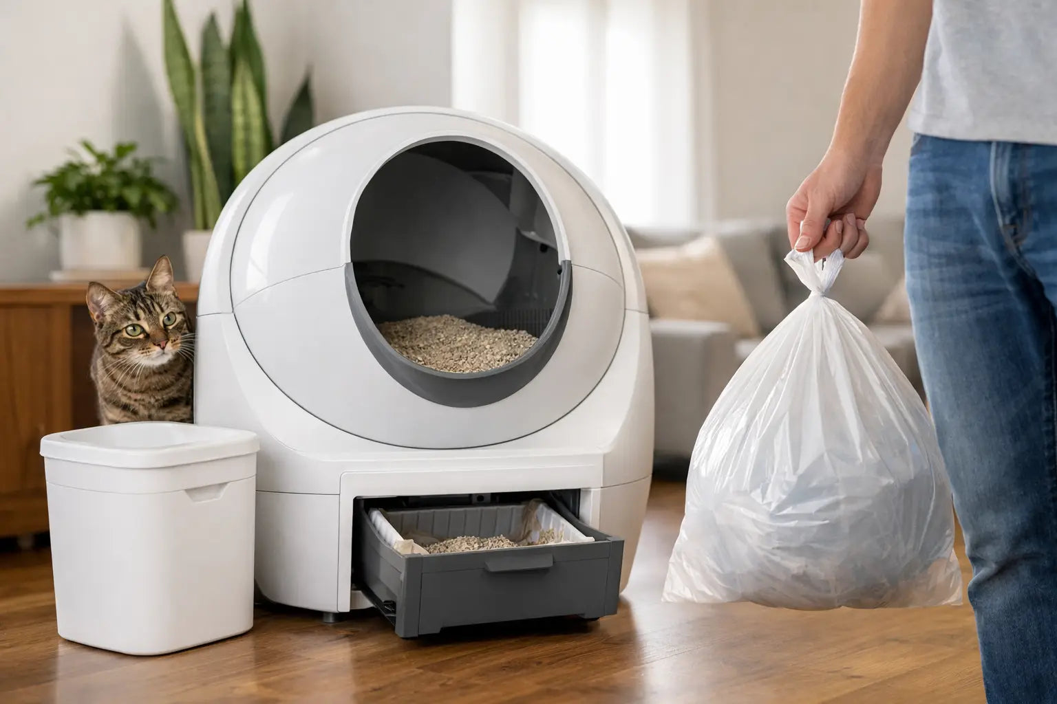 A Smarter Litter Box Removal Solution