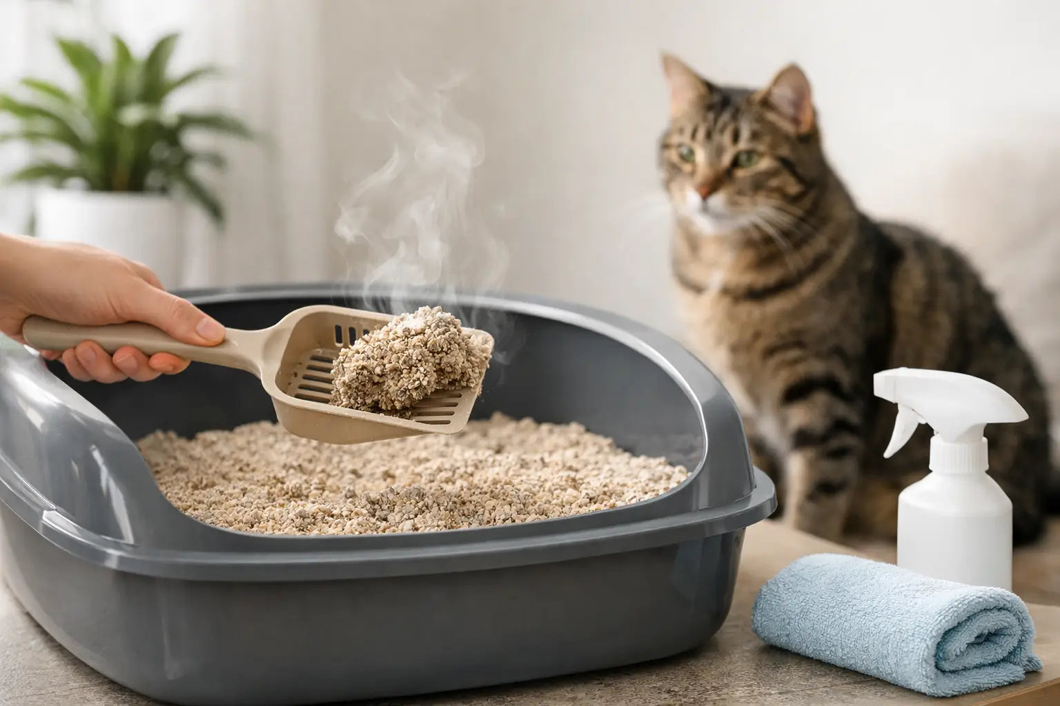 The Best Way to Get Rid of Litter Box Smell? Get Rid of the Litter Box.
