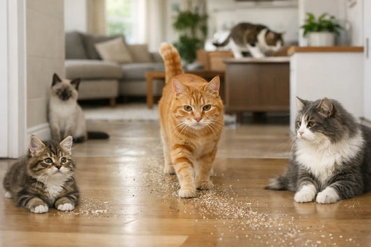 Cats Tracking Litter Around the House? Stop It