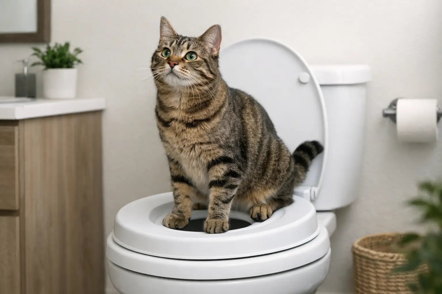 Is Cat Toilet Training Safe for House Cats?