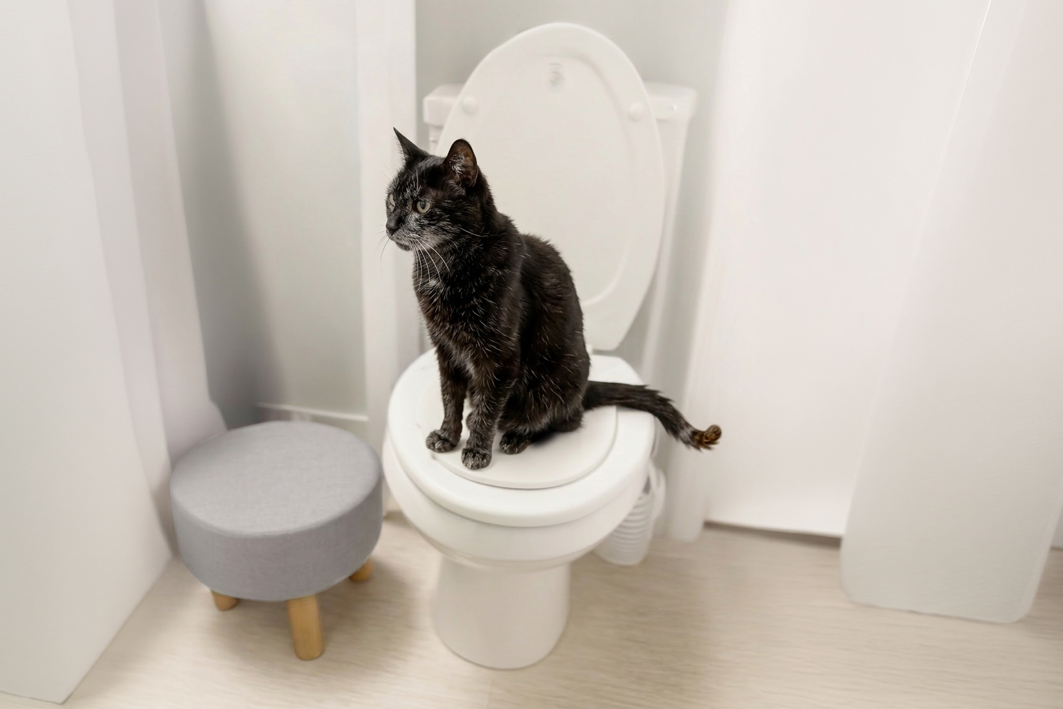 Can Older Cats Learn Toilet Training?