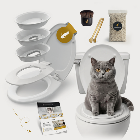 The Cat Throne toilet training system for cats