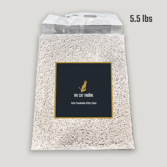 Flushable Tofu Kitty Litter